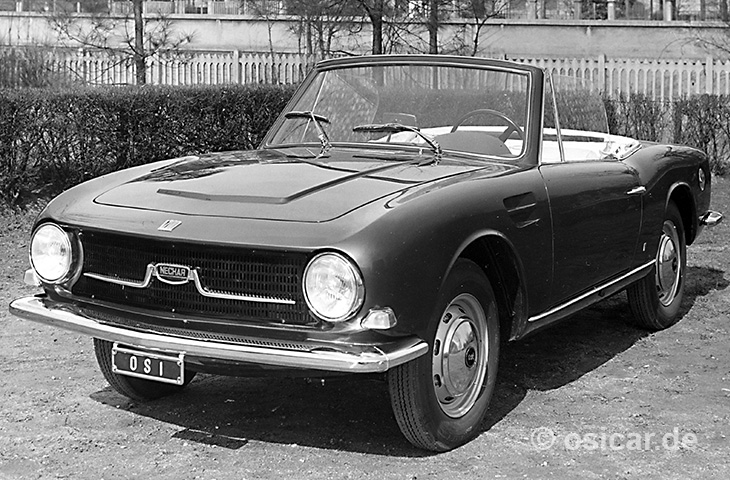 OSI Neckar St Trop Spyder, modello di serie