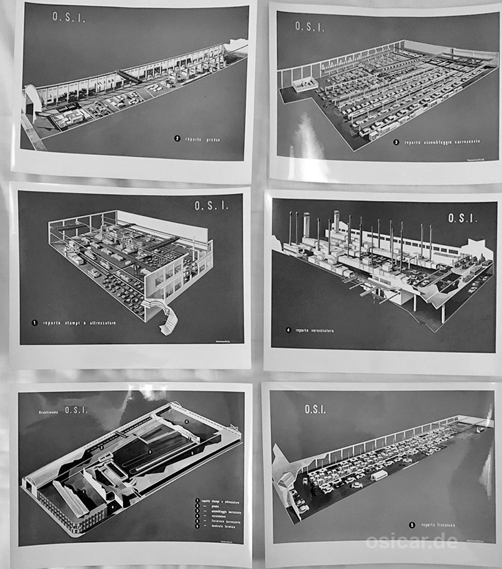 Illustrationen Stabilimento OSI, Officine Stampaggi Industriali S.p.A.