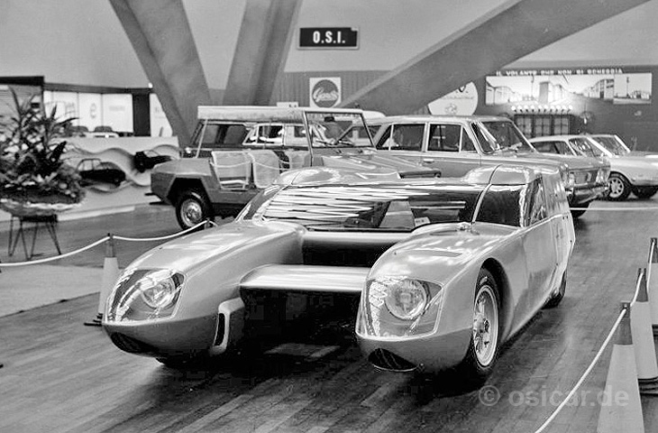 Carrozzeria OSI auf dem Automobilsalon Turin 1967