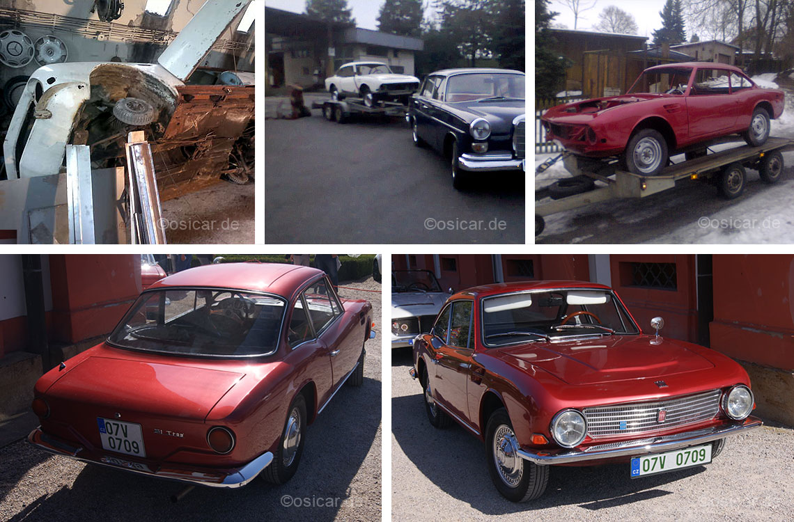 Neckar St Trop Coupé, Baunummer 00199, Semnice, Tschechien